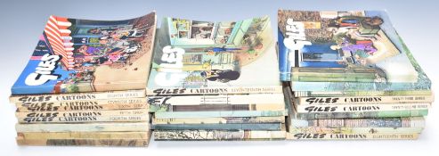 Giles Daily and Sunday Express cartoon books numbers 1-26