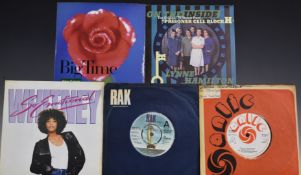 Approximately 350 singles mostly 1980s Chart from F-H