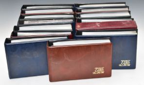 Fourteen albums of postcards of churches mainly early 20thC and later