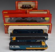 Eleven Hornby and Bachmann 00 gauge model railway locomotives, wagons, coaches etc, most in original
