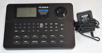 Alesis SR-16 drum machine with power supply