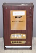 Benson and Hedges cigarette vending machine, W53 x D24 x H87cm