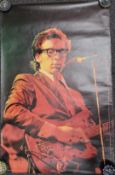 Elvis Costello 1979 personality poster, 94 x 61.5cm