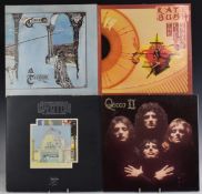 A collection of 54 albums including Pink Floyd (7), Genesis (12), ELO, Queen, Led Zeppelin, Jean