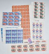A large mint and used GB and world stamp collection in albums, folders, envelopes, booklets, GB