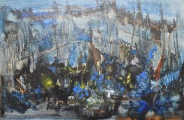 Padraig Macmiadhachain (Northern Irish 1929-2017) oil or acrylic on board abstract 'Image for