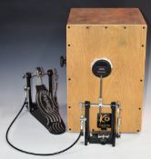KO Cajon's drum with adjustable snare, complete with cable activated Gibraltar drum pedal