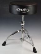 Mapex drum stool with 4½ inch thick padded seat