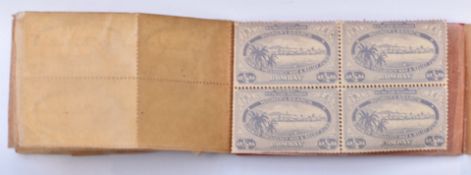 India stamp booklet, without cover, Bombay Presidency, War and Relief Fund Women's Branch - 10 stamp