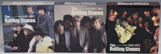 The Rolling Stones - 3 CD box sets comprising 1963-1965 (0602498188644), 1965-1967 (0602498209851)