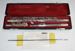 Yamaha flute model no YFL2615, in hard case