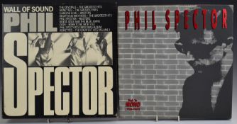 Phil Spector - Back to Mono (7118-1) five album box set, book and badge, records appear EX, small
