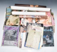 Collection of fashion related ephemera including Imagination catalogue, unopened 1988 Grattan