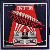 Led Zeppelin - Mothership (R1344700) four albums box set. Records, covers and booklet appear EX with