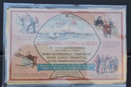 Postcard album containing approximately 320 cards relating to London including three Battle of