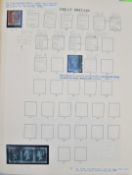 A mint and used GB stamp collection from 1841 Queen Victoria issues, M Jubilee Queen Victoria and