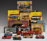 Twenty-six Corgi, Dinky Polistil, ERTL, Revell and similar diecast model vehicles including James