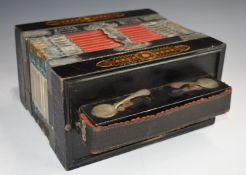 Kalbe's Imperial, Germany c1910 ten button Melodeon with two spoon bass and two stops