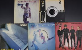 Approximately 350 singles mostly 1980s Chart letter S