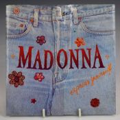 Madonna - Express Yourself (W2948W). Record appears EX, some wear to inner cover, zipper cover EX