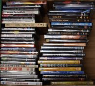 DVDs - Approximately 50 music related DVDs including The Beatles, Marianne Faithfull, The Kinks,