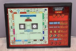 Monopoly electric 10p play game board, 46 x 65cm