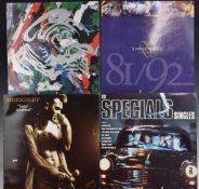 Approximately 60 albums and 12 inch singles including Stiff Little Fingers, The Pogues, Billy Bragg,