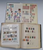 The Shaubek Stamp Album, 1943 edition containing a mint and used German and German states stamp