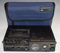 Marantz PMD222 Portable Cassette Recorder, with power adaptor and Canford cover