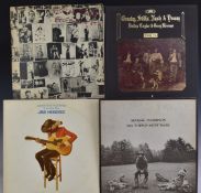 Approximately 75 albums including The Beatles, Pink Floyd, Joni Mitchell, Santana, Bob Dylan, CSN