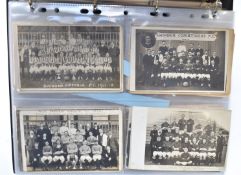 Postcard album entitled Royal Mail, mining, pits, stone etc., containing approximately 216 cards