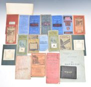 Collection of cloth backed and other maps including local Stroud examples, France, Bacon motor