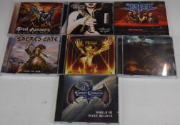 CDs - Approximately 125 CDs including Metal, Rock etc