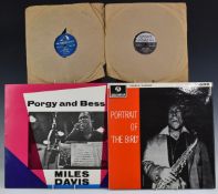 A collection of albums, singles and 78s including Jazz
