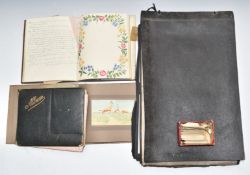 Ephemera including a scrapbook relating to South Africa and Zulus, Wild Fauna of South Africa