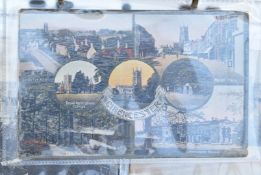 Postcard album entitled Coates, Sapperton, Frampton Mansell, Ashton Keynes, Winchcombe, Chipping