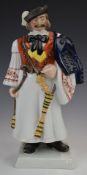Herend figure The Hunter, height 33cm
