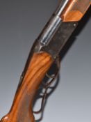 Marocchi .410 under-lever action over and under shotgun with chequered grip and forend, double