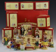 Fifteen Royal Doulton Bunnykins figures, large 'Occasions' base and an unopened 'Happy Birthday