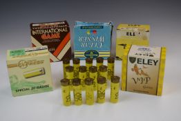 One-hundred-and-twenty 12 and 20 bore shotgun cartridges including Eley VIP, International Game etc,