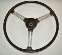 MG TD TF or early Morris Minor steering wheel, diameter 42cm