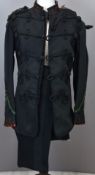 British Army Gloucestershire Regiment 2nd Volunteer Battalion officer's tunic with black frogging,