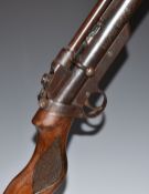 Webley Service Mk II .22 air rifle with interchangeable barrel, adjustable pop-up peep sights,