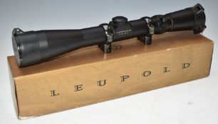 Leupold European - 30 4-12x40 rifle scope with lens covers and scope mounts, in original box with