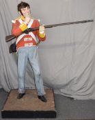 British Army 28th Regiment of Foot full size mannequin with stand Consigned by the Soldiers of