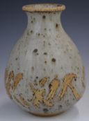 Barbara Cass / Arden Pottery (1921-1992) studio pottery stoneware squat vase, height 23cm