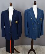 Two British Army Gloucestershire Regiment blazers, one with Gloucestershire Regiment badge, the