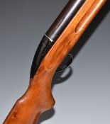 BSA Airsporter .22 under-lever air rifle with semi-pistol grip and adjustable pop-up sights,