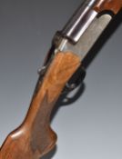 Marocchi 12 bore over and under ejector shotgun with engraved locks, top plate and underside,