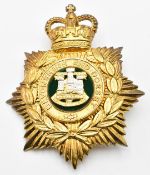British Army Devonshire and Dorset helmet plate / badge